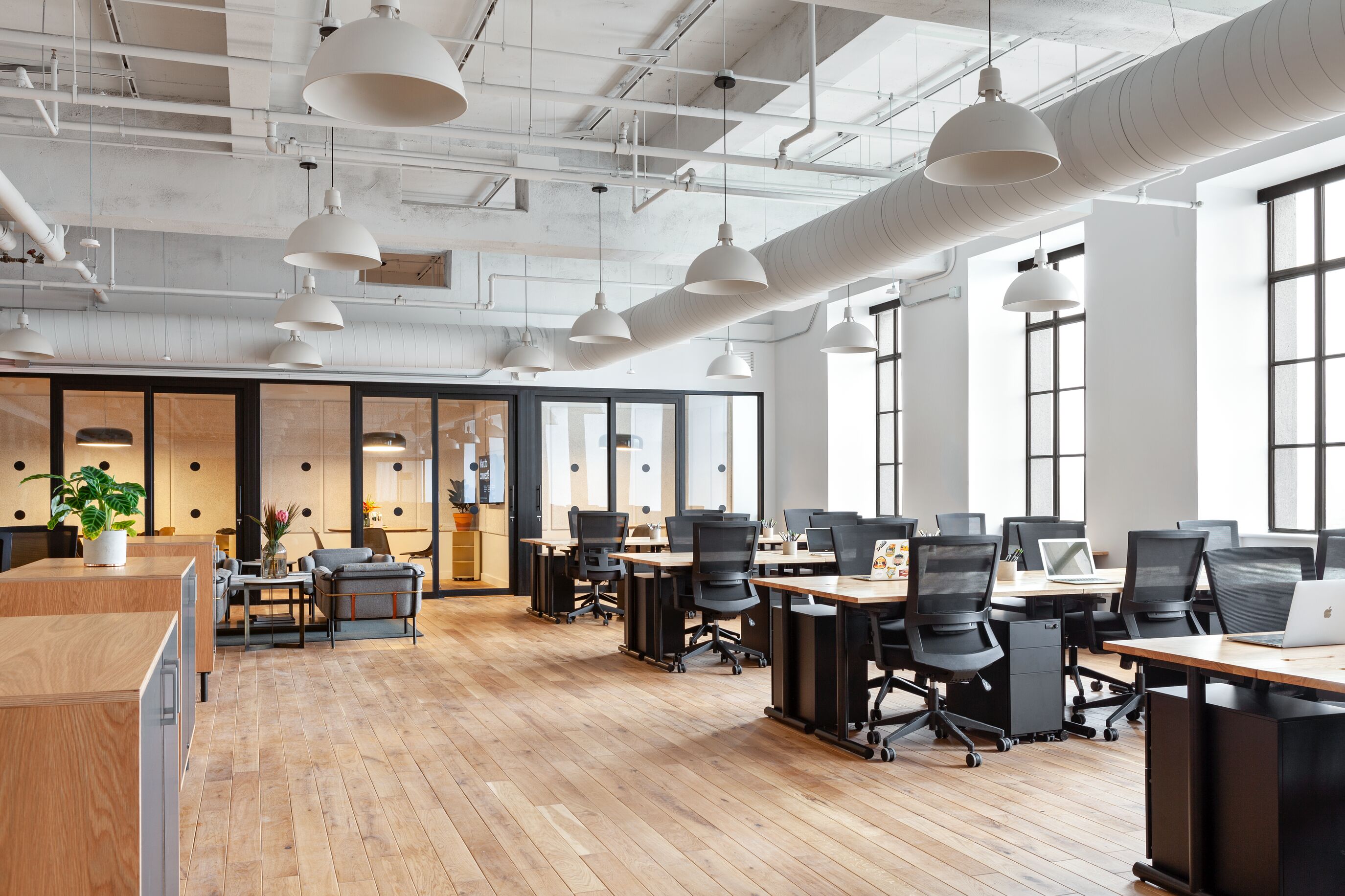 wework desk size